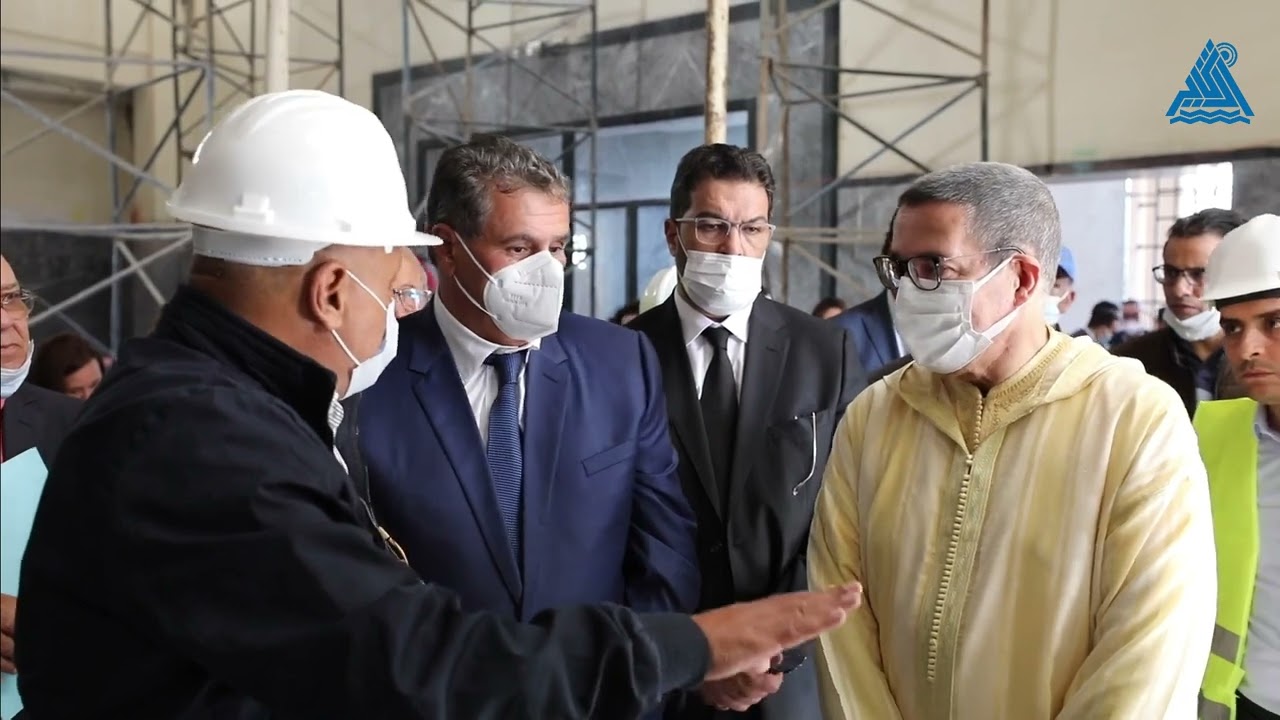 زيارة رئيس جماعة أكادير للمقر السابق لبنك المغرب للوقوف على مدى تقدم أشغال تأهيل المبنى